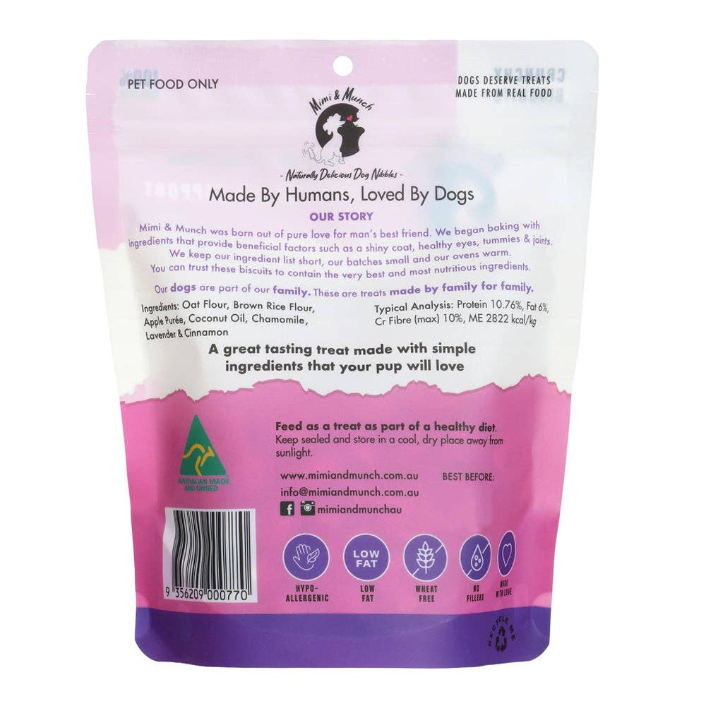 Mimi & Munch Bedtime Treats Natural Dog Treats