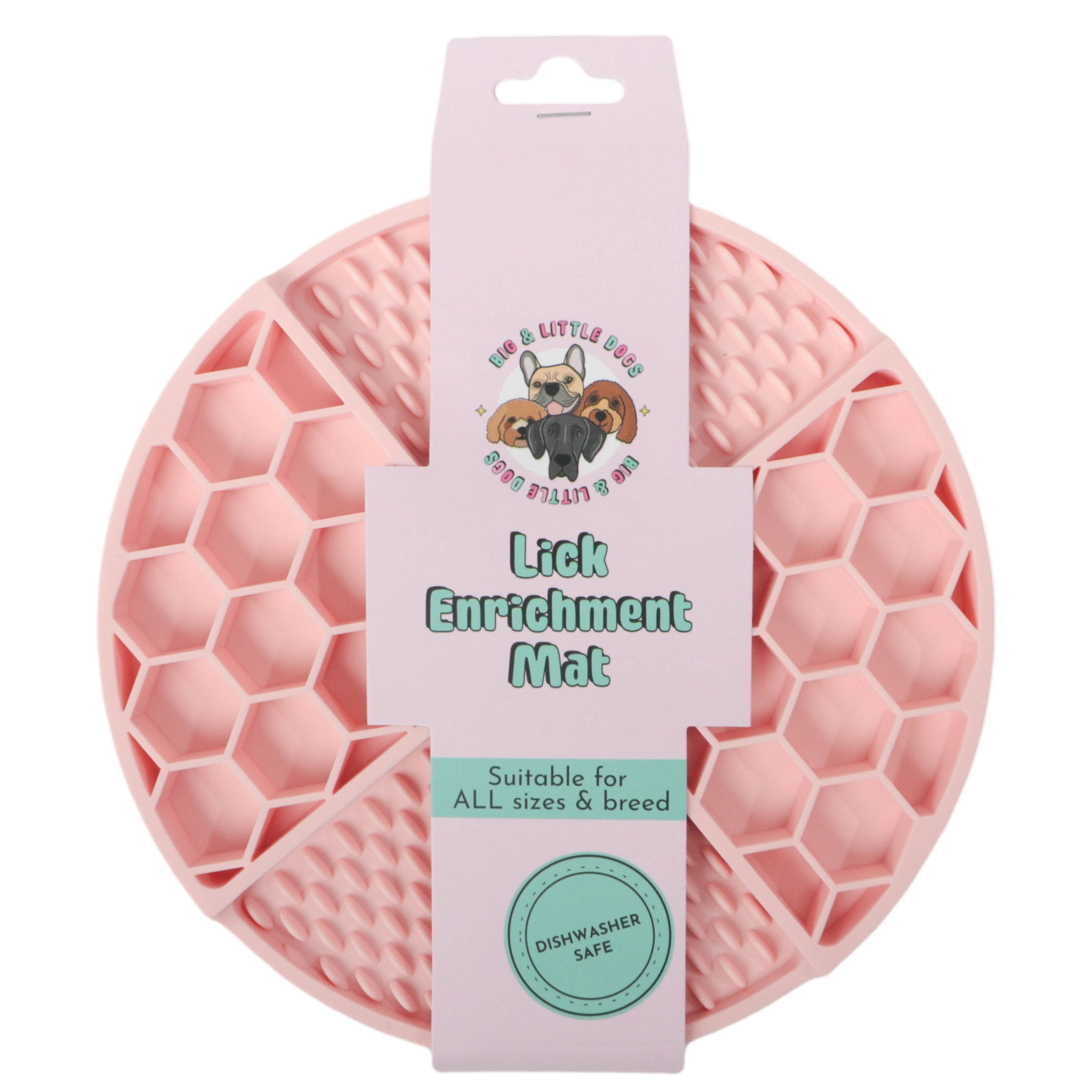 Lick Enrichment Mat: Pink