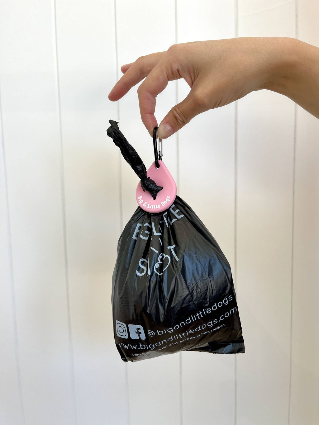 Poop Bag Holder | Blush Pink