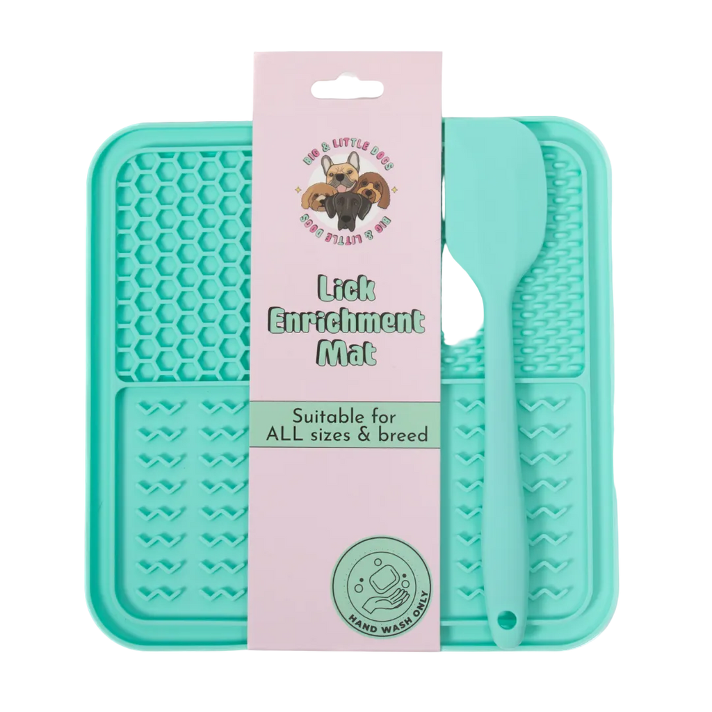 Lick Enrichment Mat: Teal