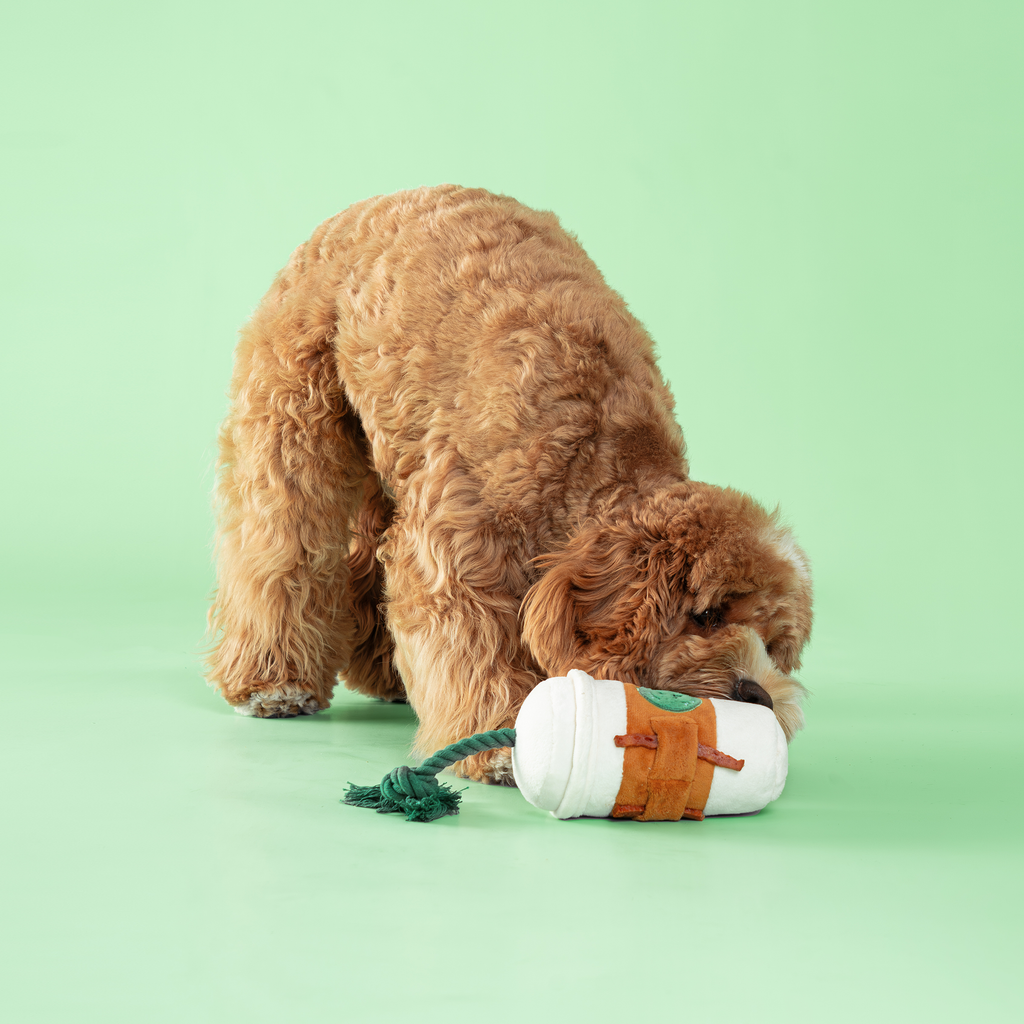 Pupcoffee Squeaky Plush Toy