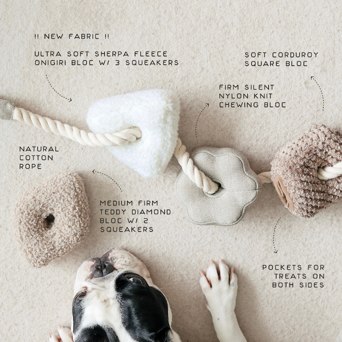 Lambwolf Collective: Blocs Enrichment Dog Toy