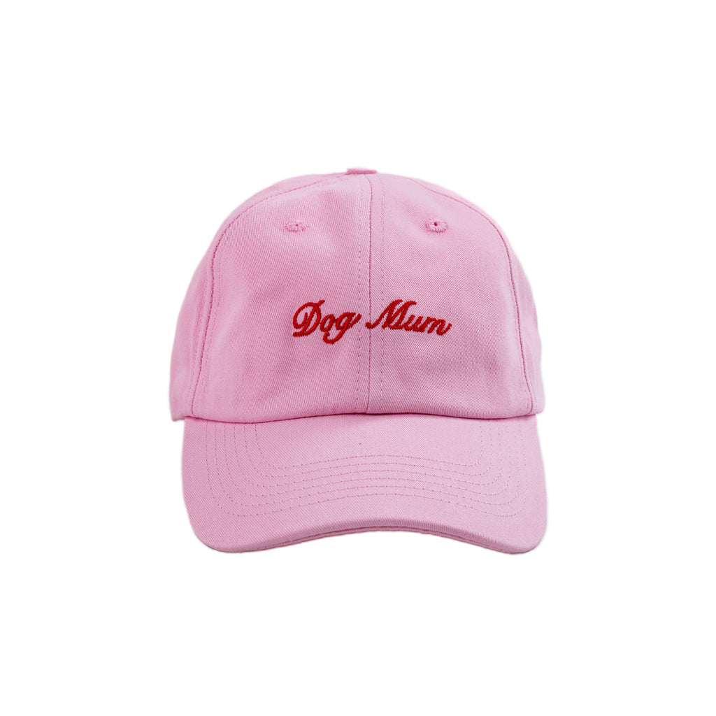 Pink Dog Mum Baseball Cap