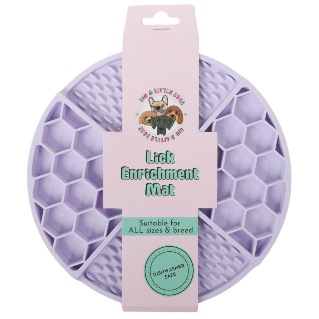 Lick Enrichment Mat: Lilac
