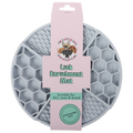 Lick Enrichment Mat: Blue Grey