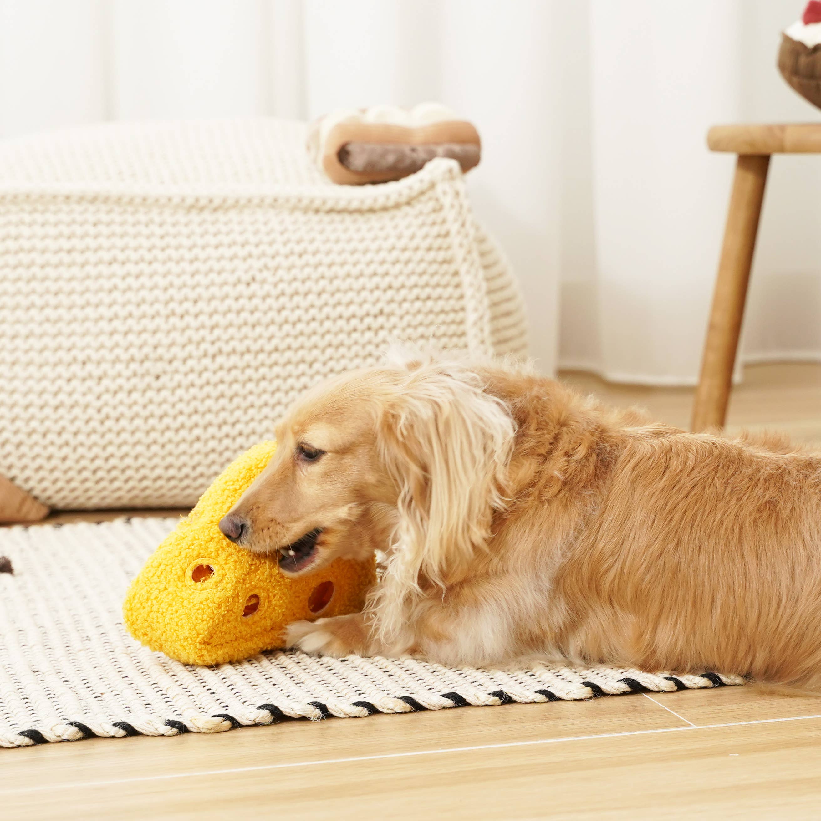 Lambwolf Collective Fromage Enrichment Dog Toy