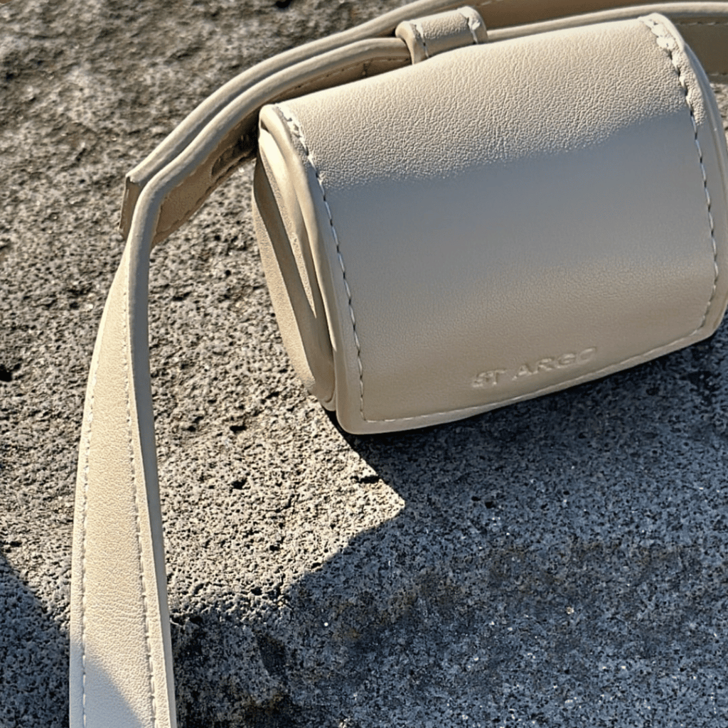 POOP BAG HOLDER - Cream