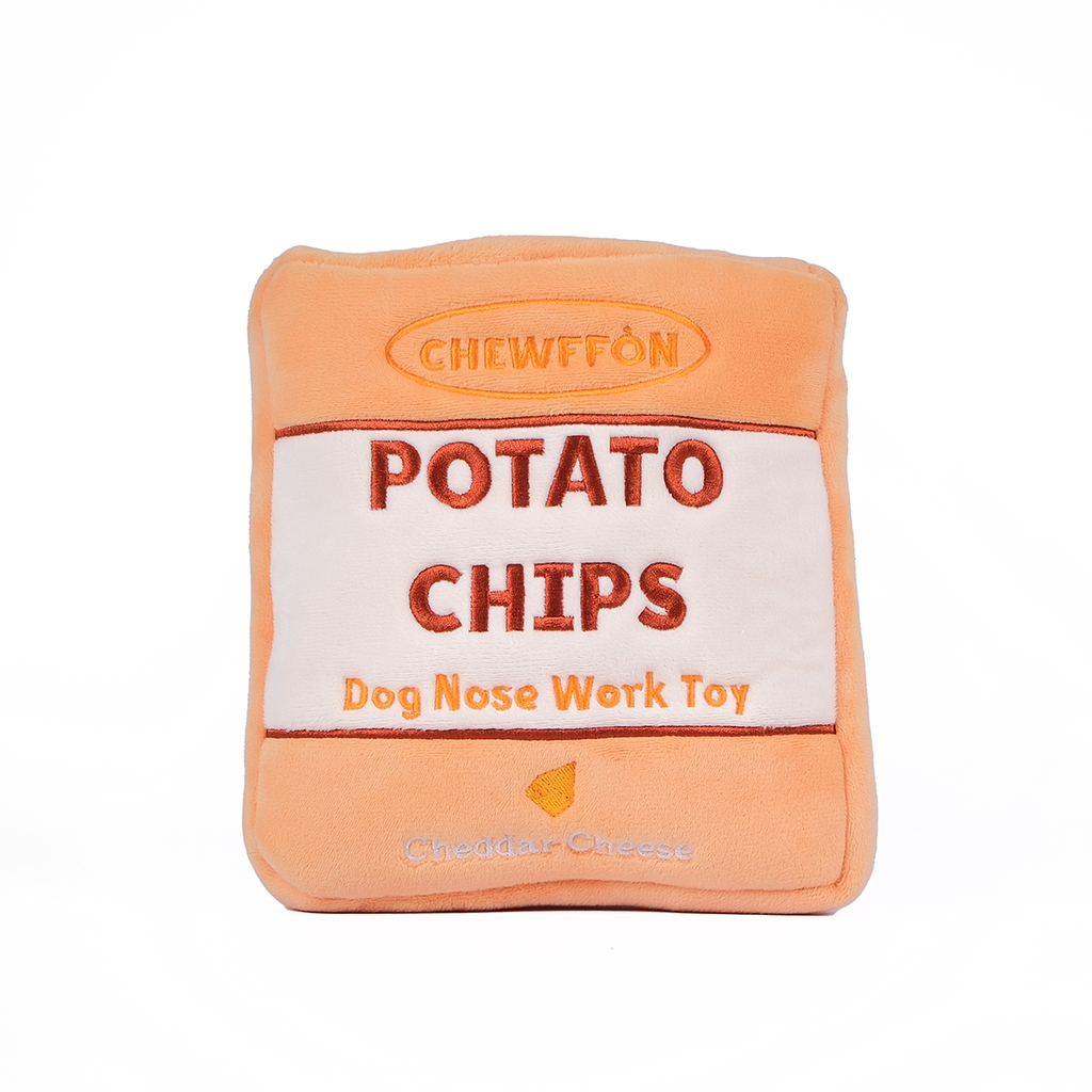 Rustle Potato Chips Dog Snuffle Toy