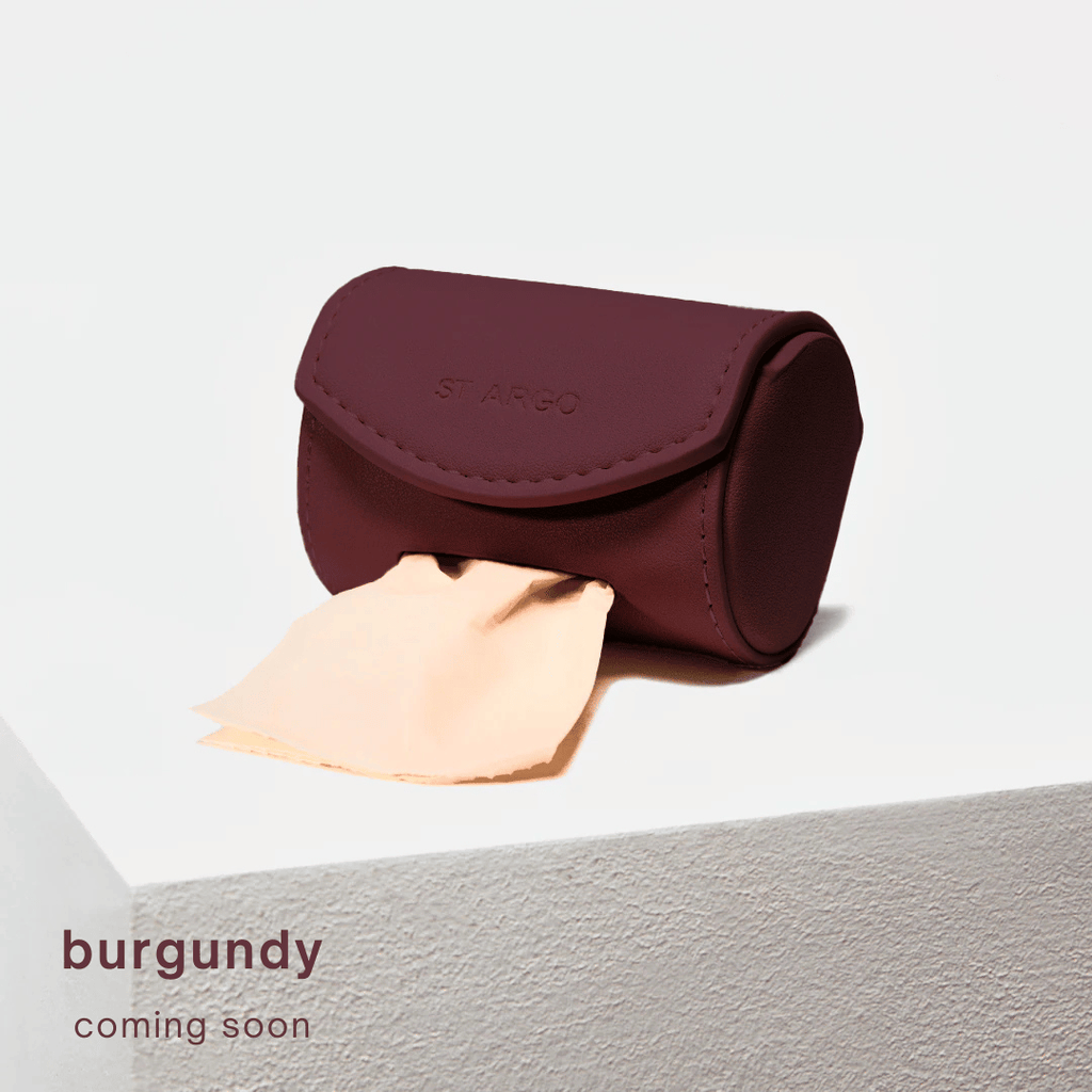 St Argo Poop Bag Holder - Burgundy