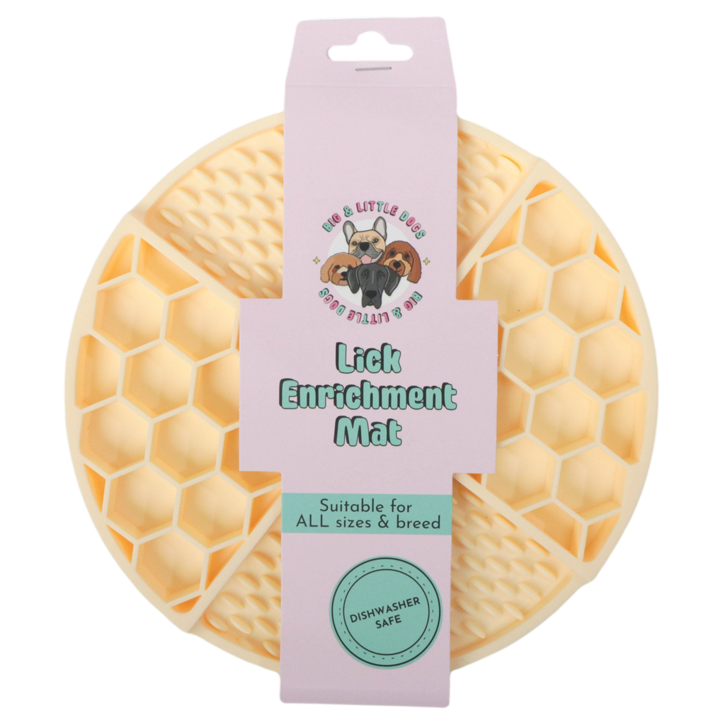 Lick Enrichment Mat: Lemon