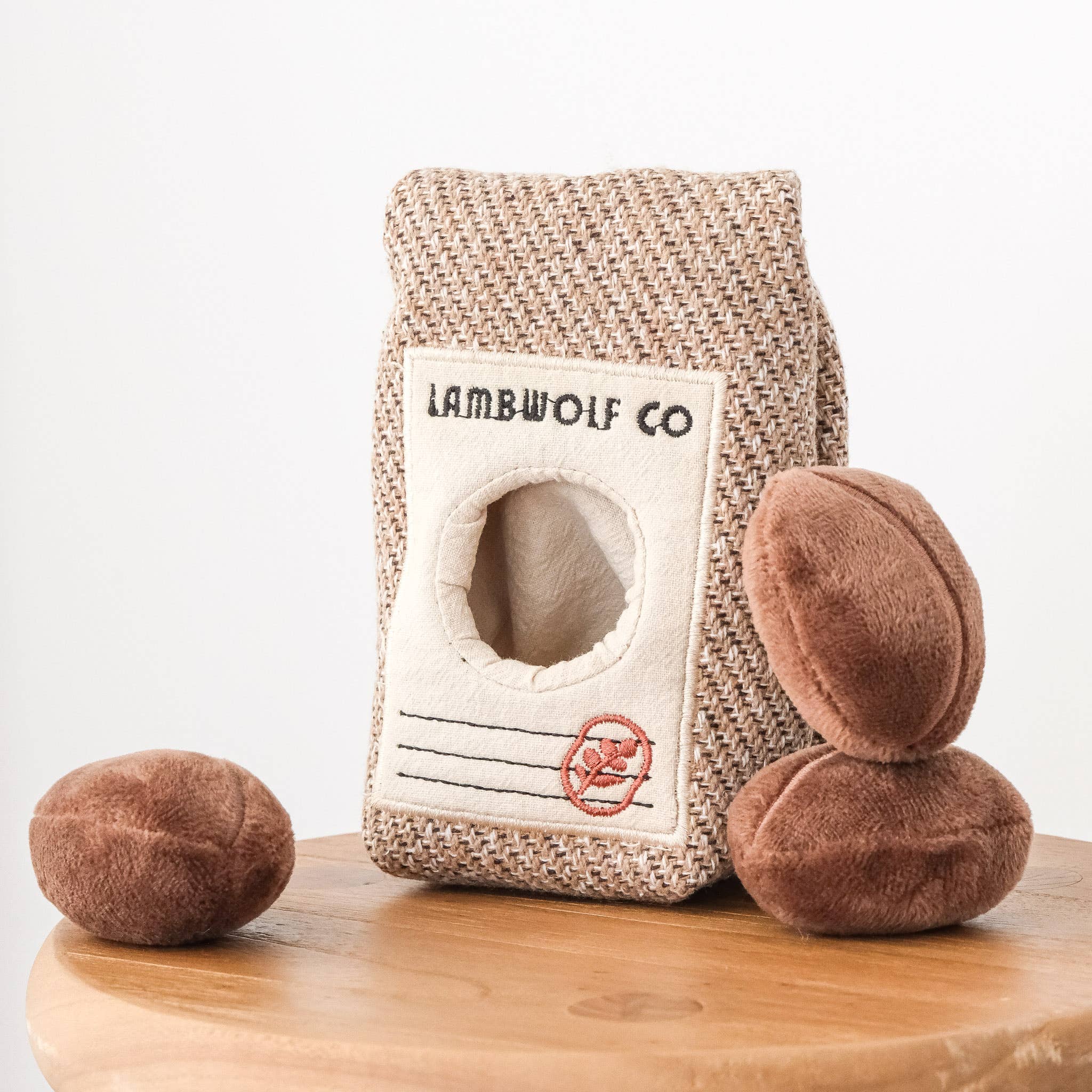 Lambwolf Collective Coffee Beans Enrichment Dog Toy