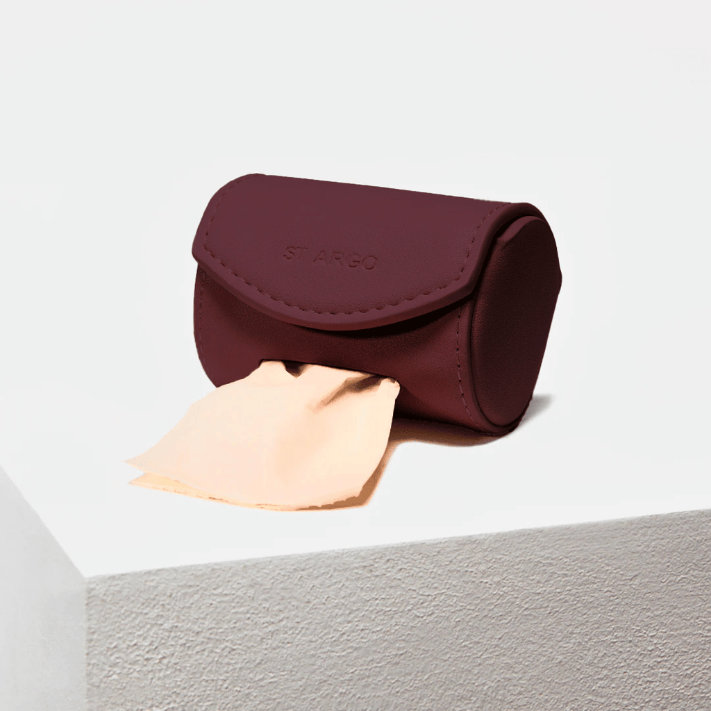 St Argo Poop Bag Holder - Burgundy