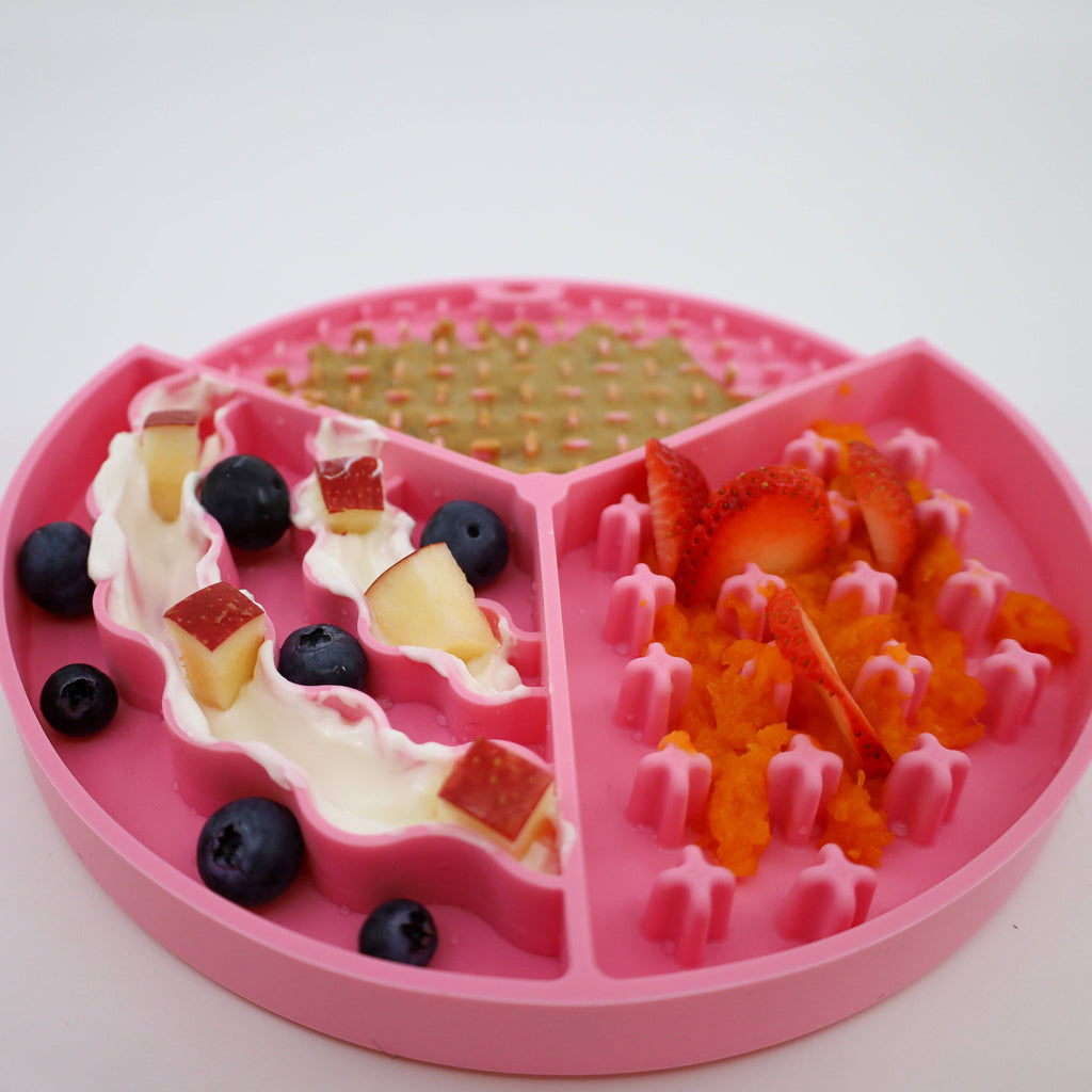 Textured Enrichment Slow Feeding Dish & Lick Mat