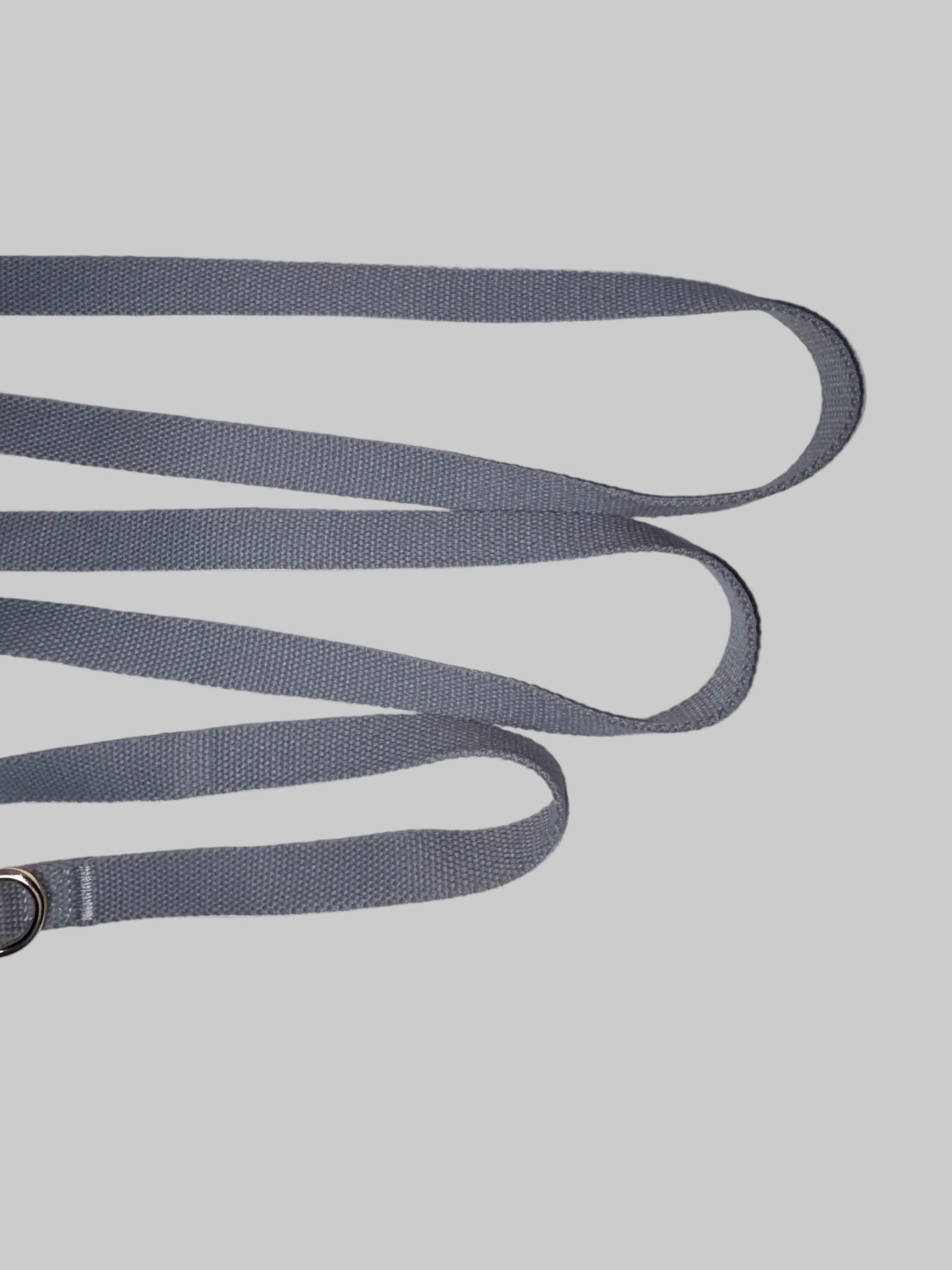 Hands Free Woven Leash - Grey