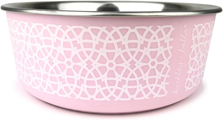 Stainless Steel Bella & Barkley Dog Bowl - Large