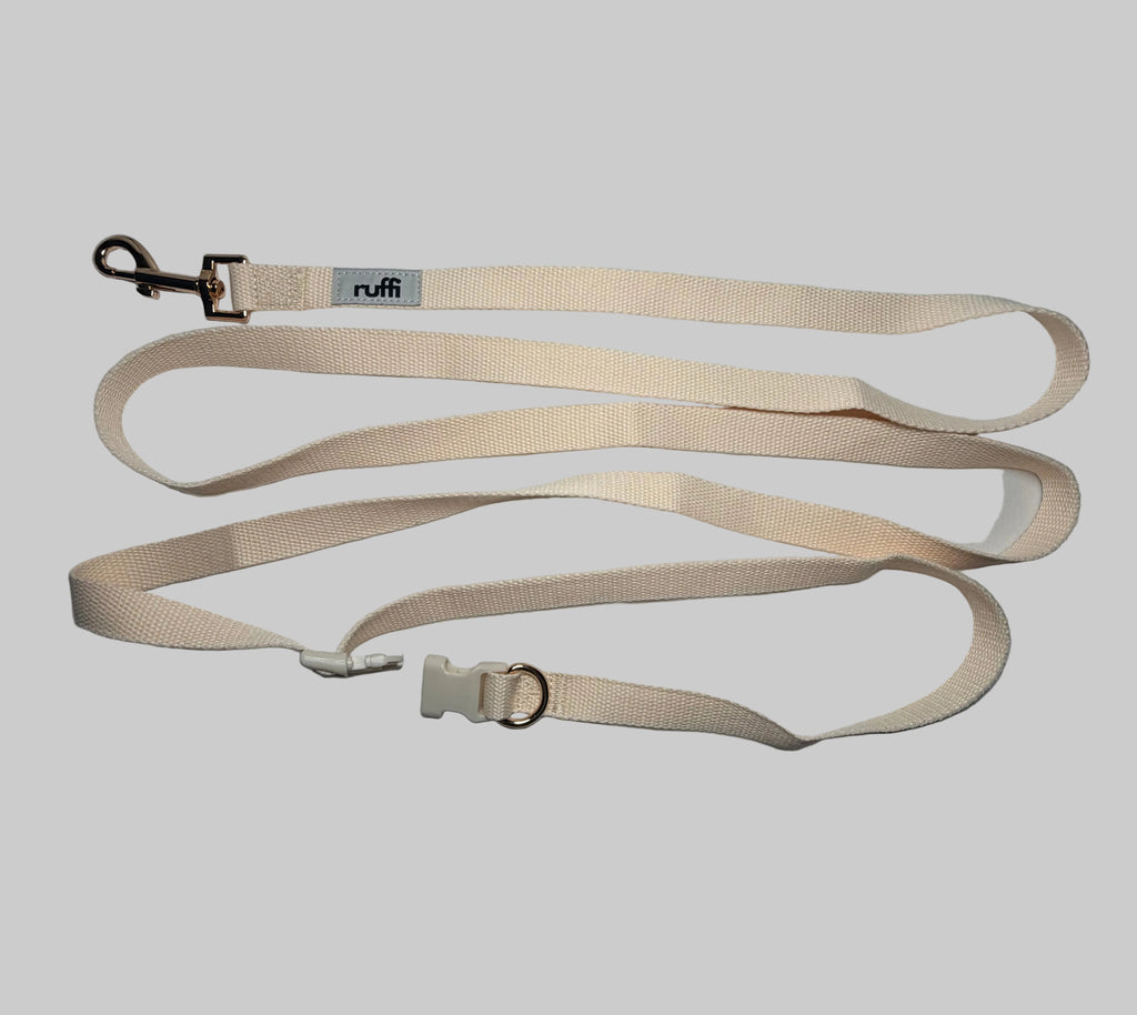 Harness and Leash Set - Cream