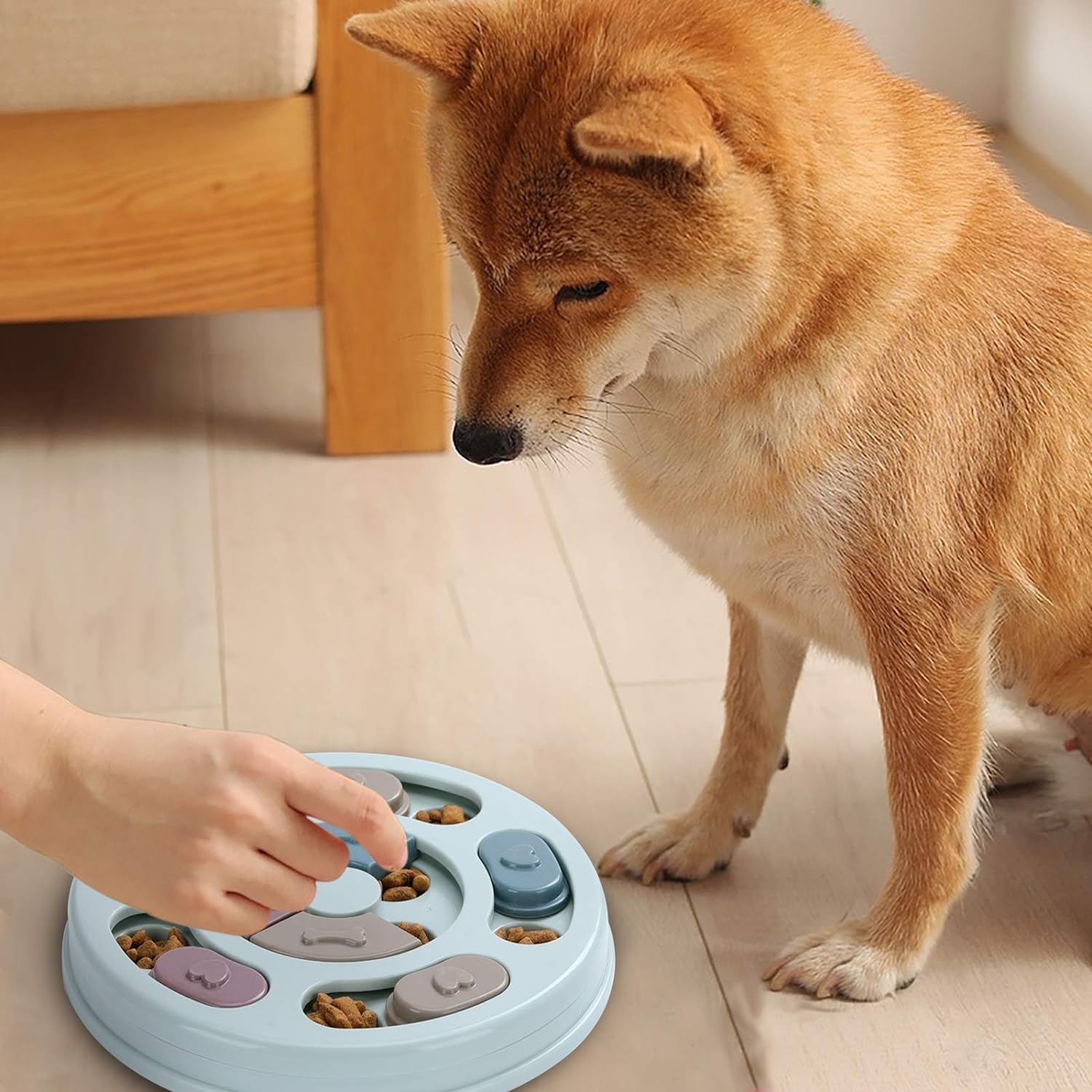 Puzzle Dog Feeder