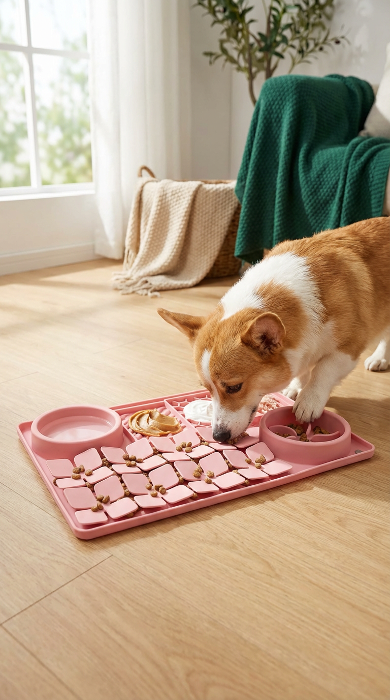 Silicone Lick Mat for Dogs & Cats