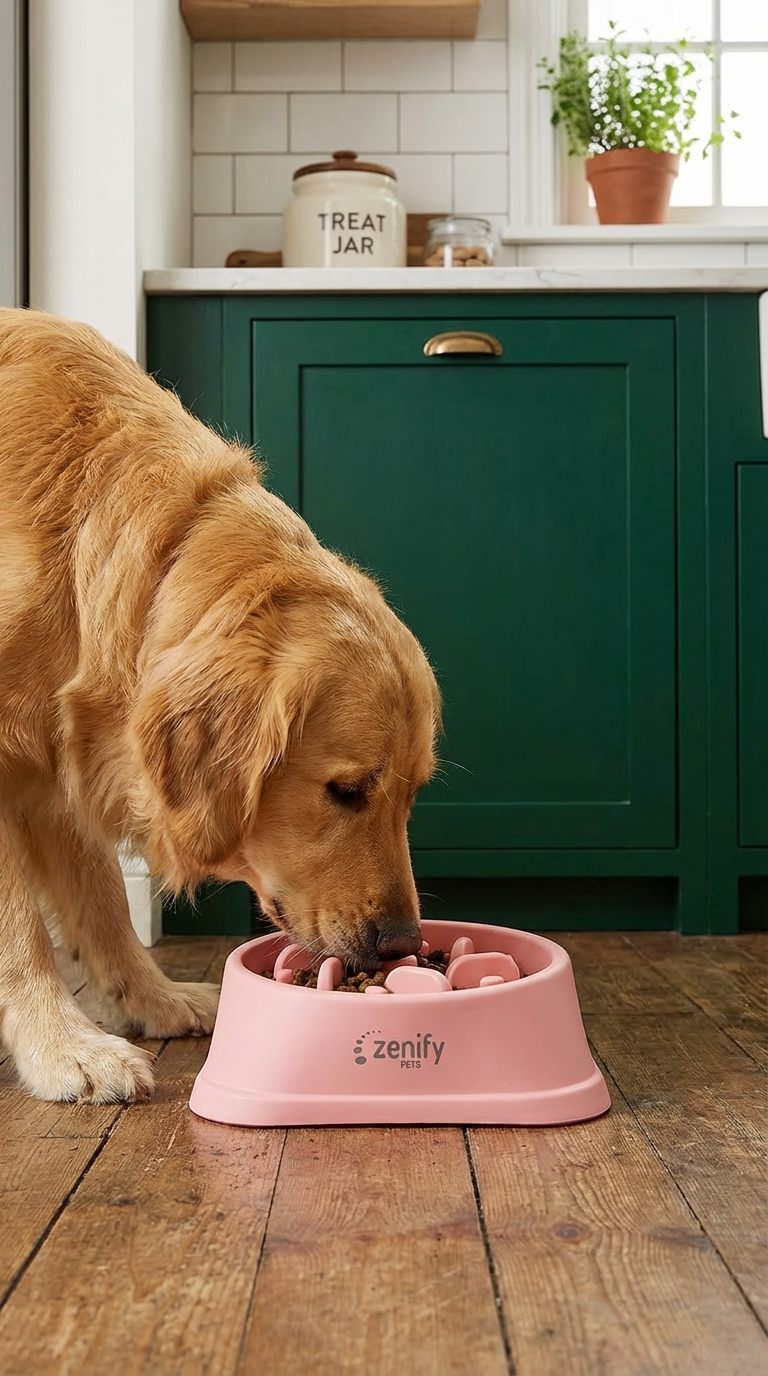 Slow Feeder Dog Bowl