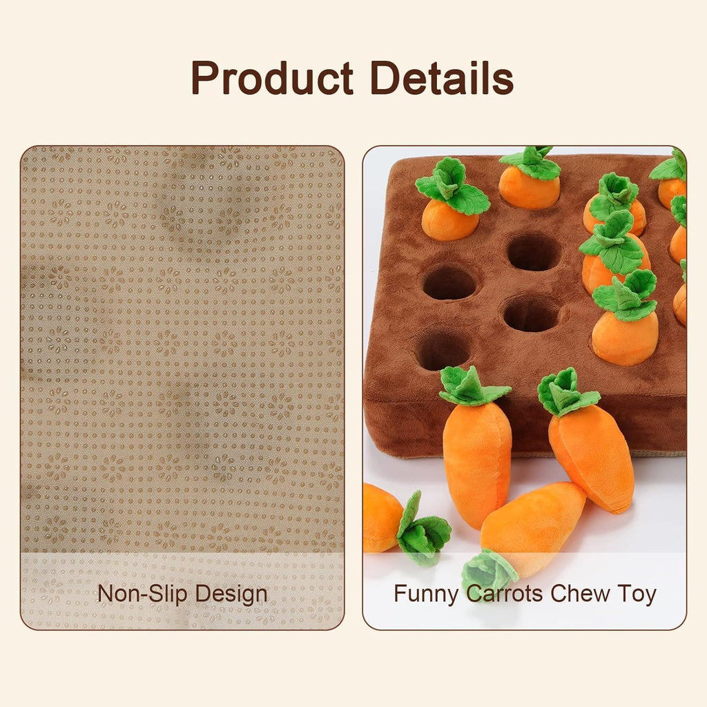 Carrot Snuffle Mat for Dogs