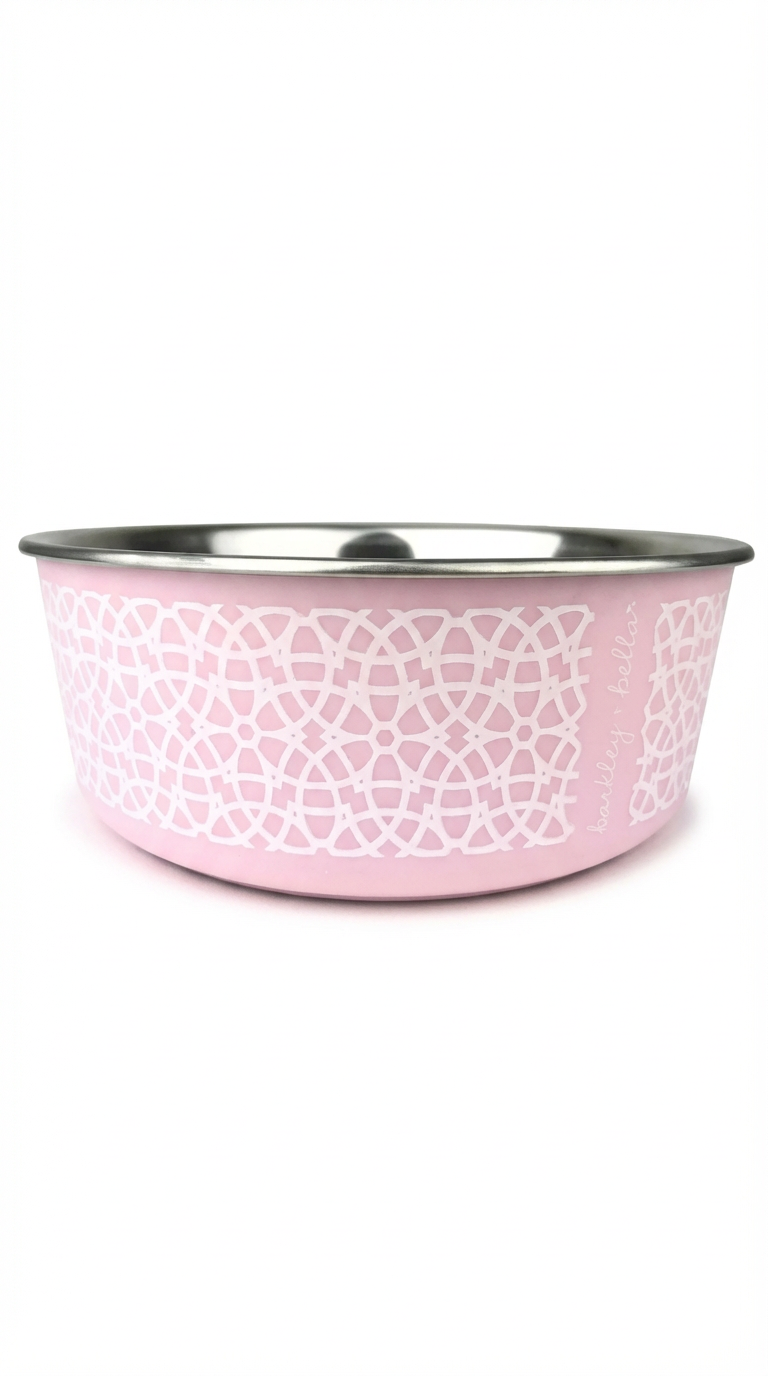Stainless Steel Bella & Barkley Dog Bowl - Large