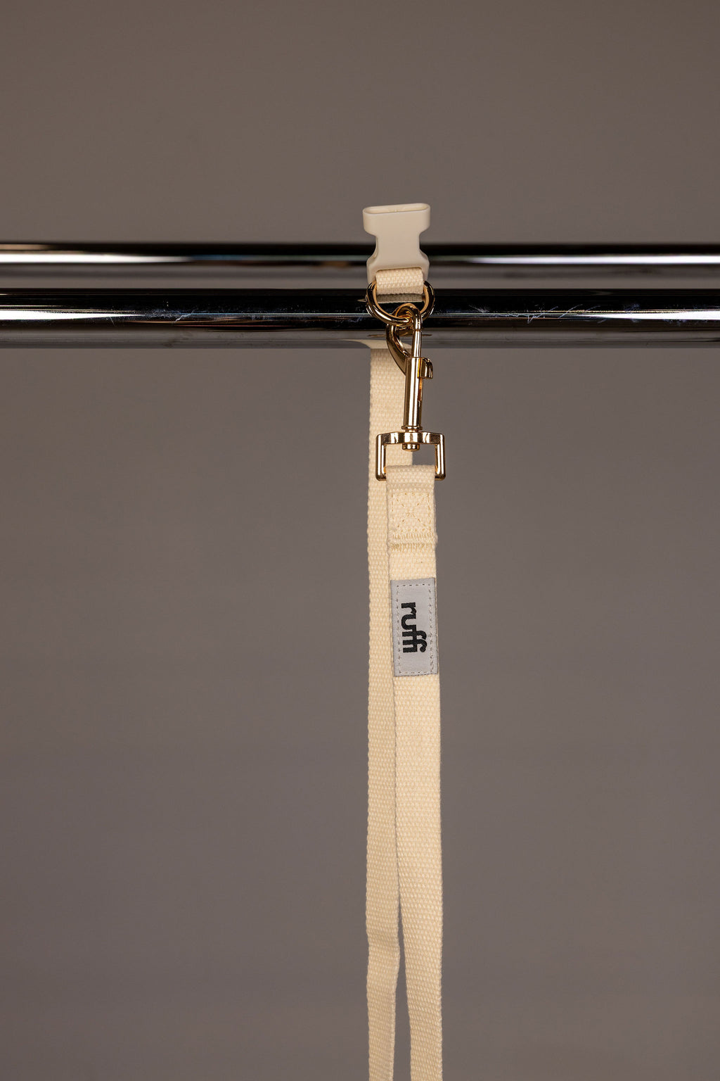 Hands-Free Woven Leash - Cream
