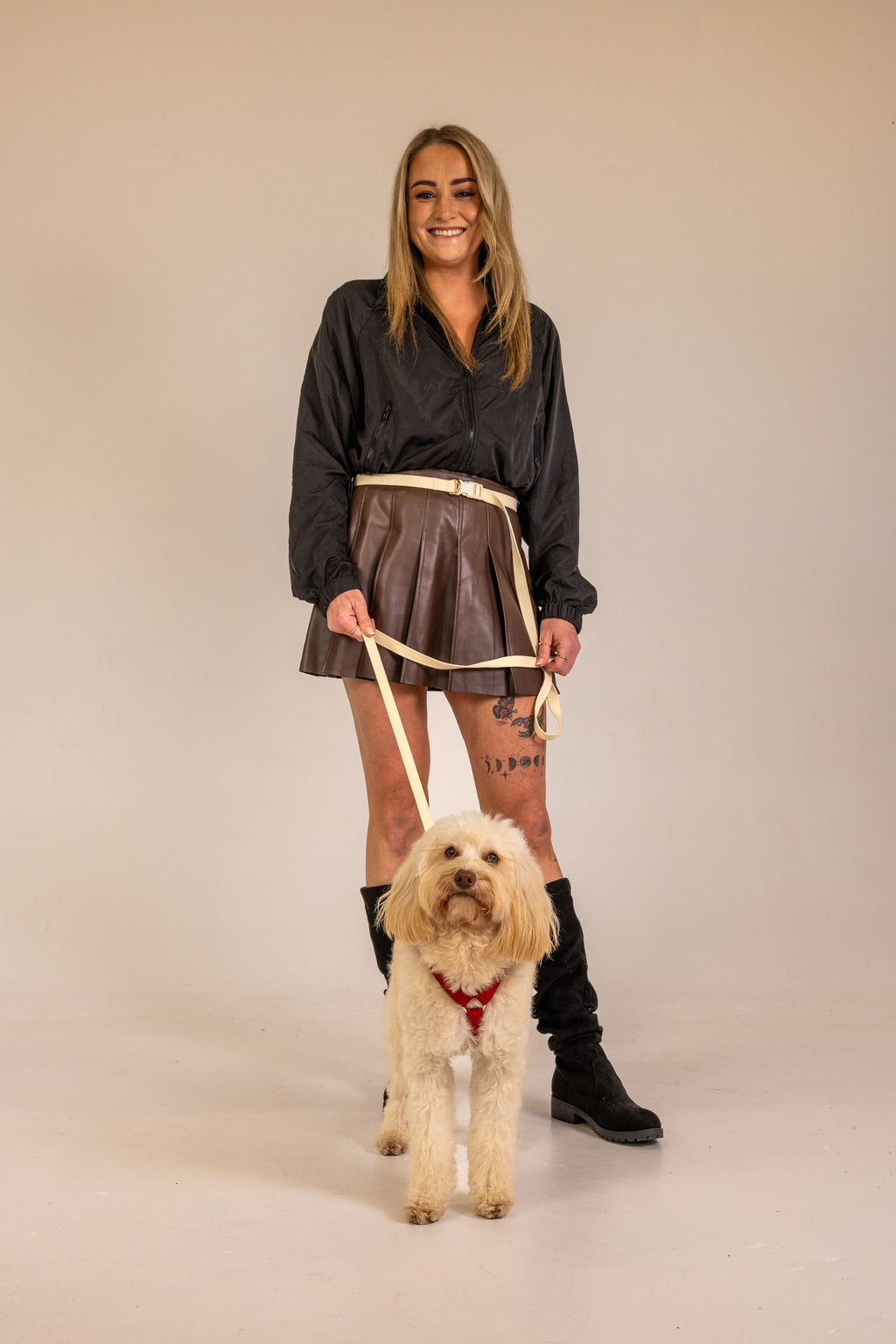 Harness Walk Set - Cream