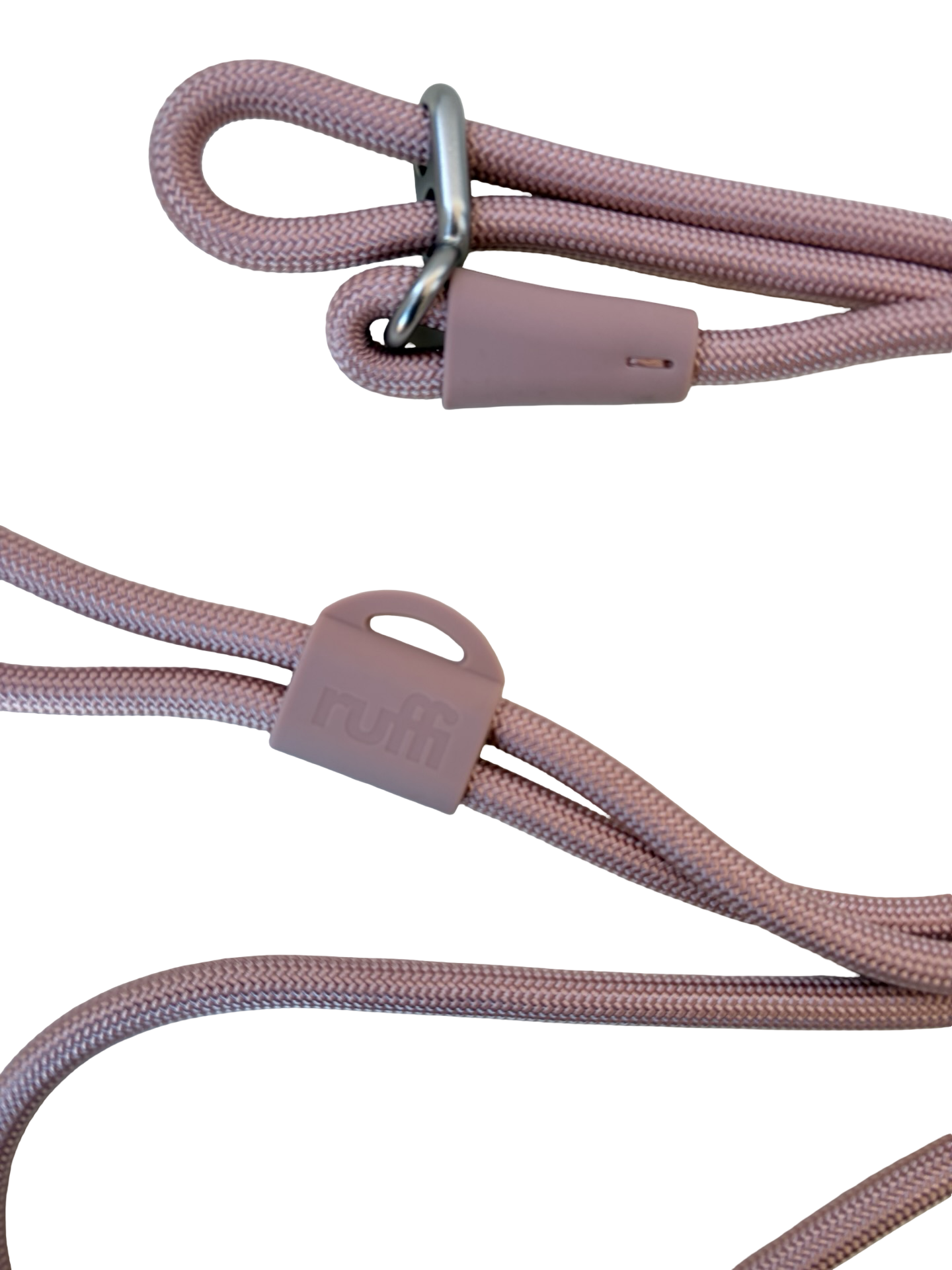 The Hands Free Rope Leash Blush