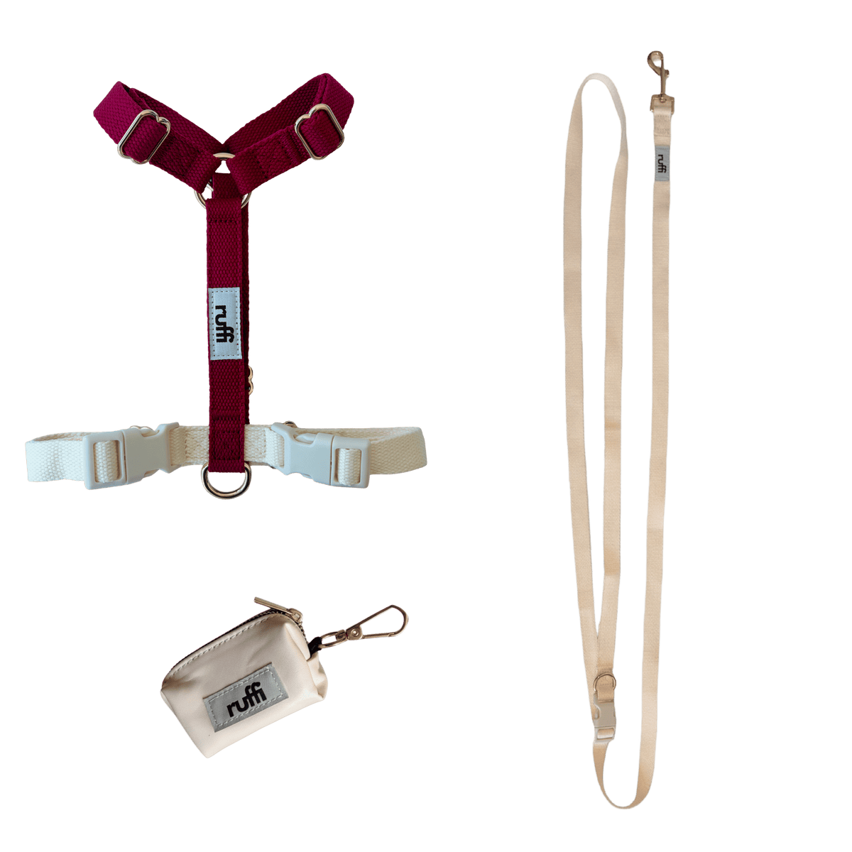 Harness Walk Set - Cream