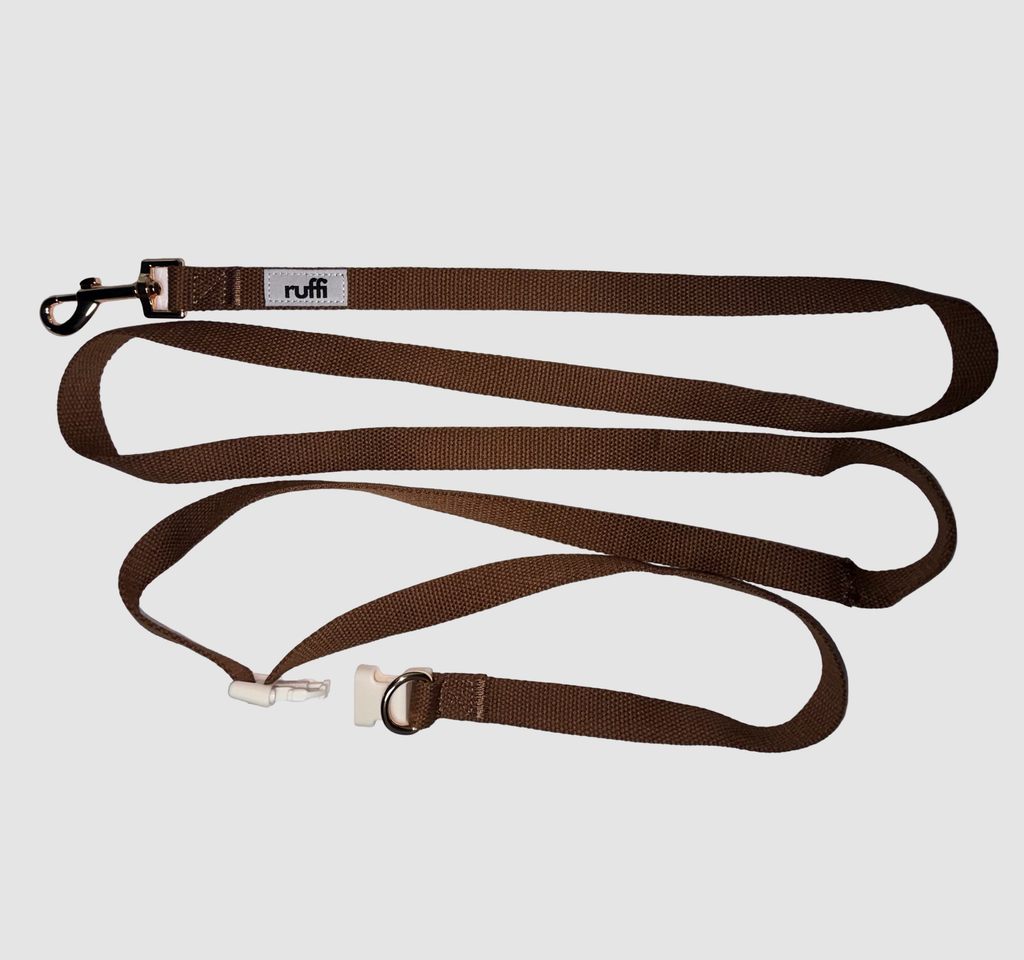 Harness and Leash Set - Chocolate