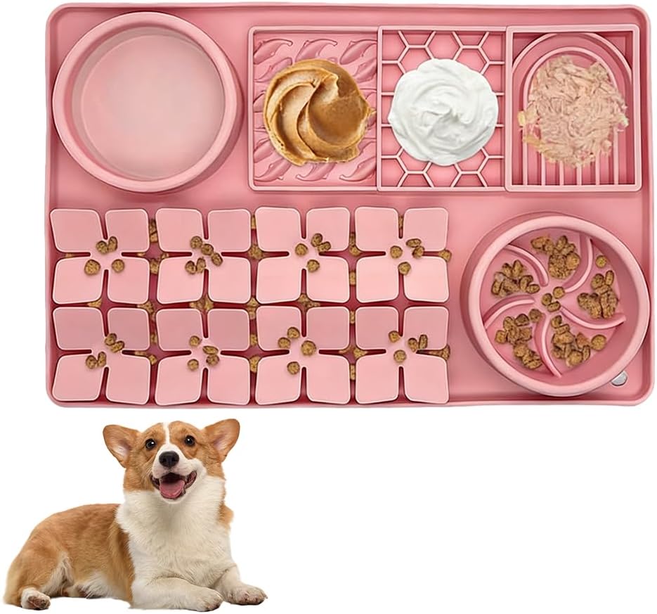 Silicone Lick Mat for Dogs & Cats