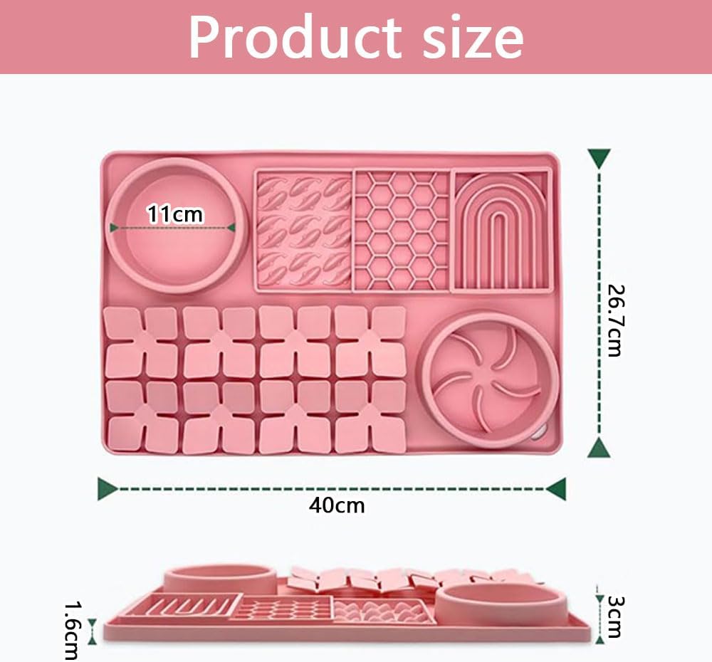 Silicone Lick Mat for Dogs & Cats