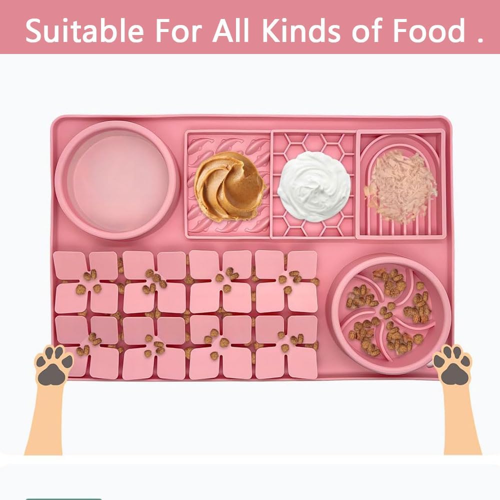 Silicone Lick Mat for Dogs & Cats