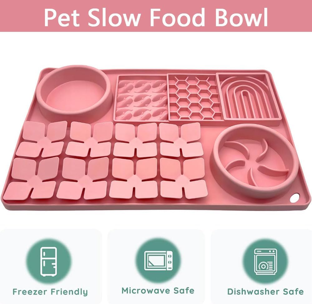 Silicone Lick Mat for Dogs & Cats