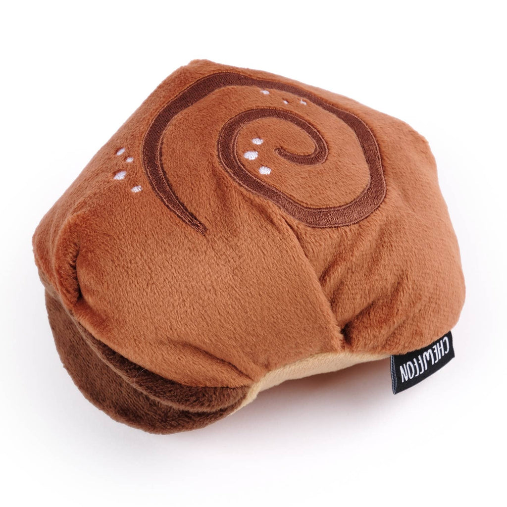 Cinnamon Roll Squeaky Snuffle Toy