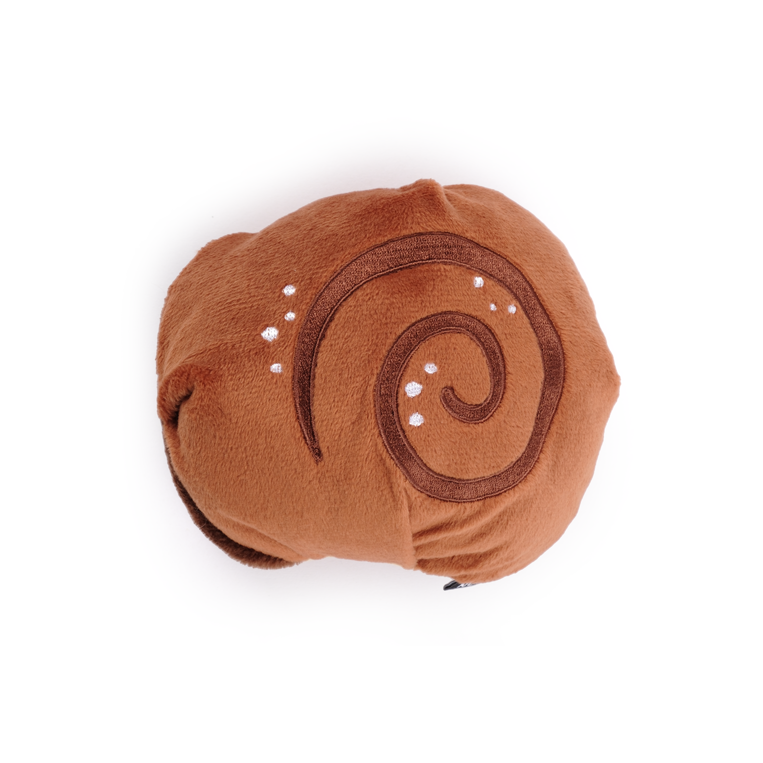 Cinnamon Roll Squeaky Snuffle Toy