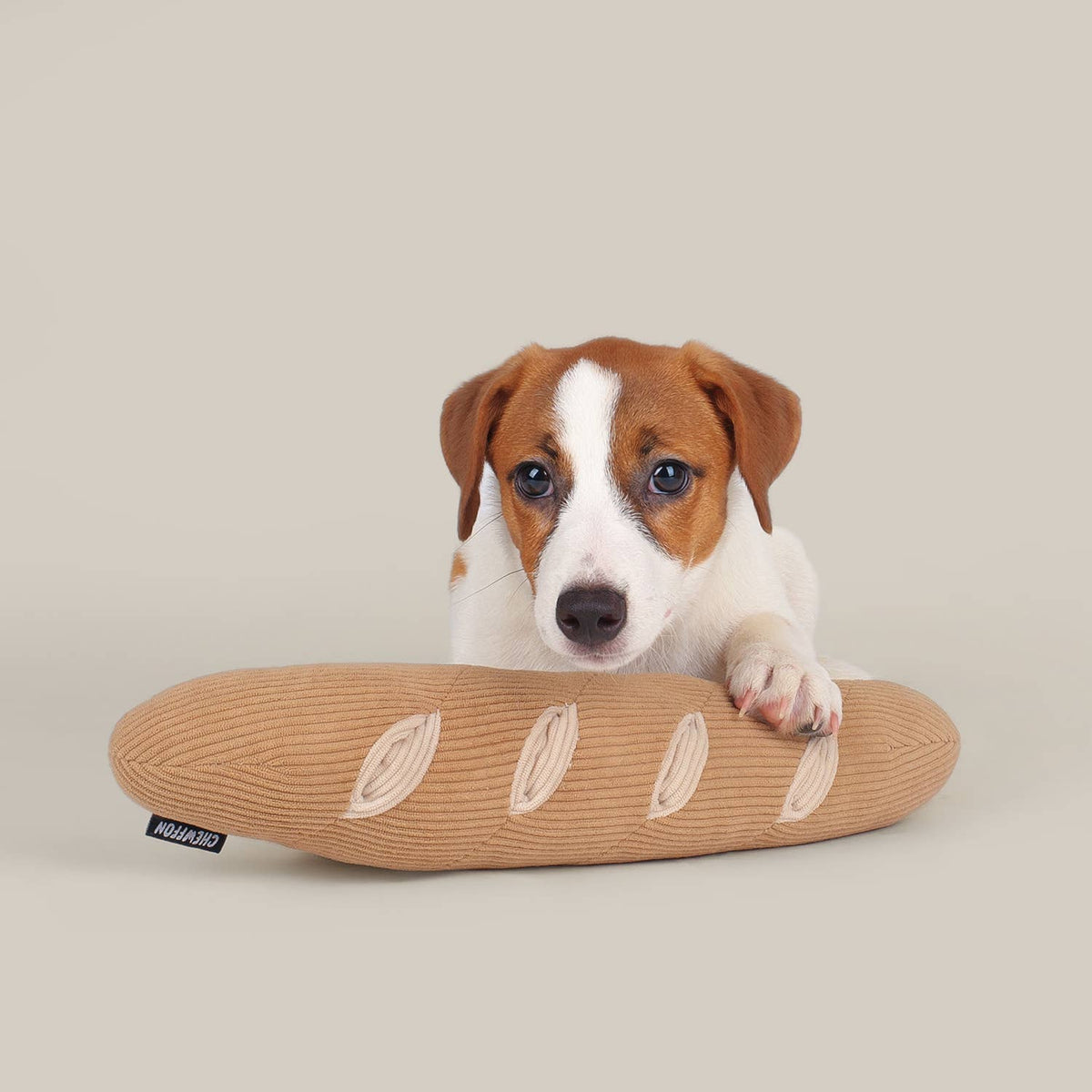 CHEWFFON Interactive Enrichment Baguette Dog Toy
