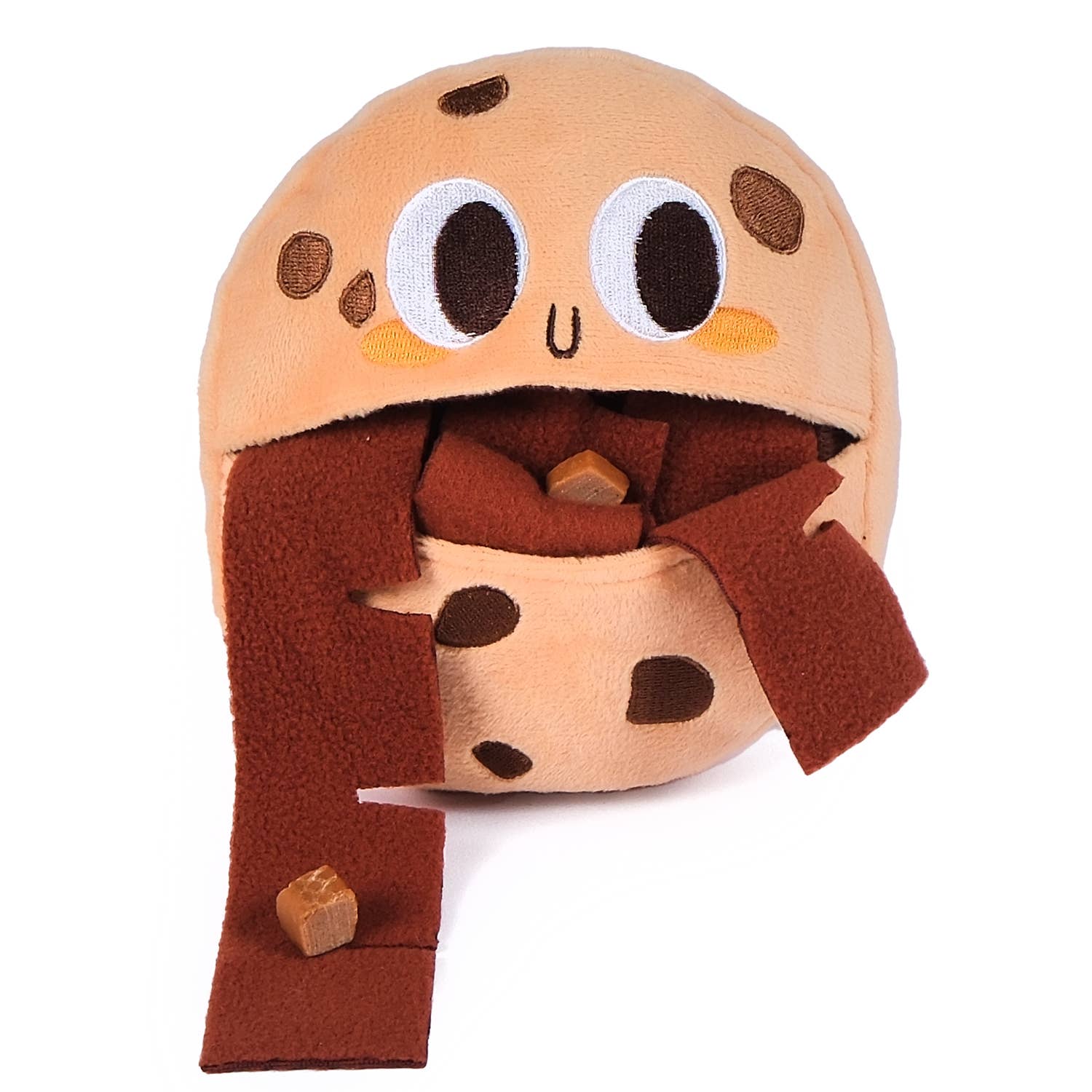 CHEWFFON Holiday Cookie Snuffle Soft Puzzle Treat Dog Toy