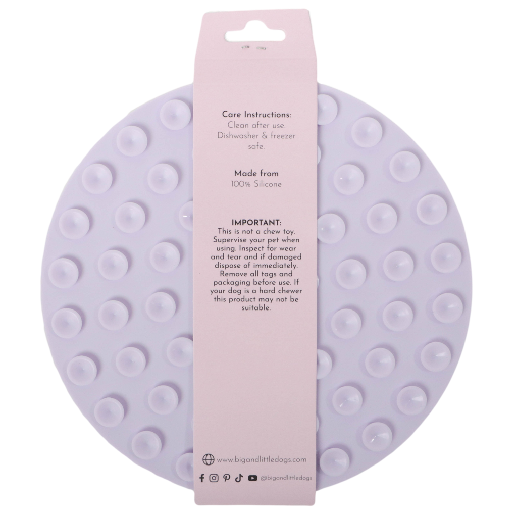 Lick Enrichment Mat: Lilac
