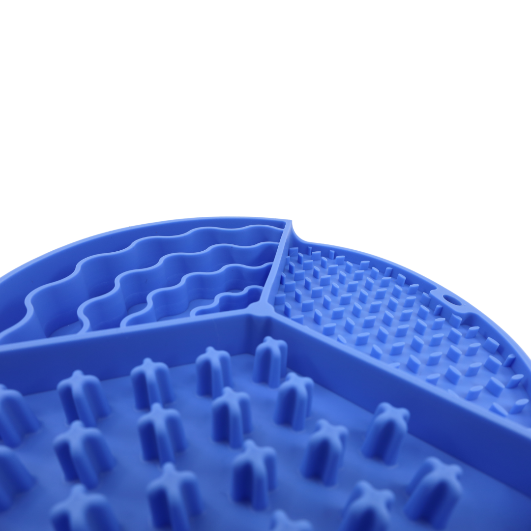 Textured Enrichment Slow Feeding Dish & Lick Mat