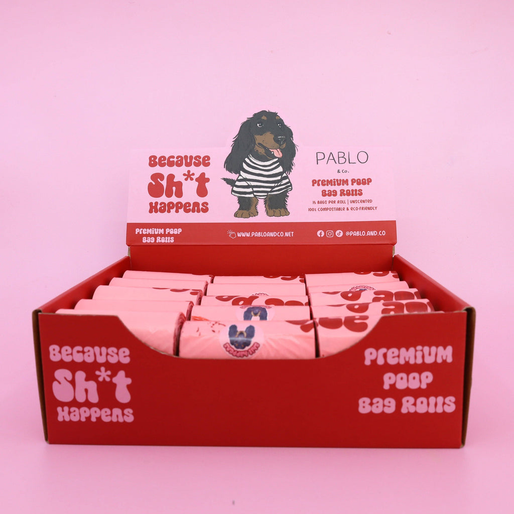 450 Premium Dog Poop Bags (30 Rolls)