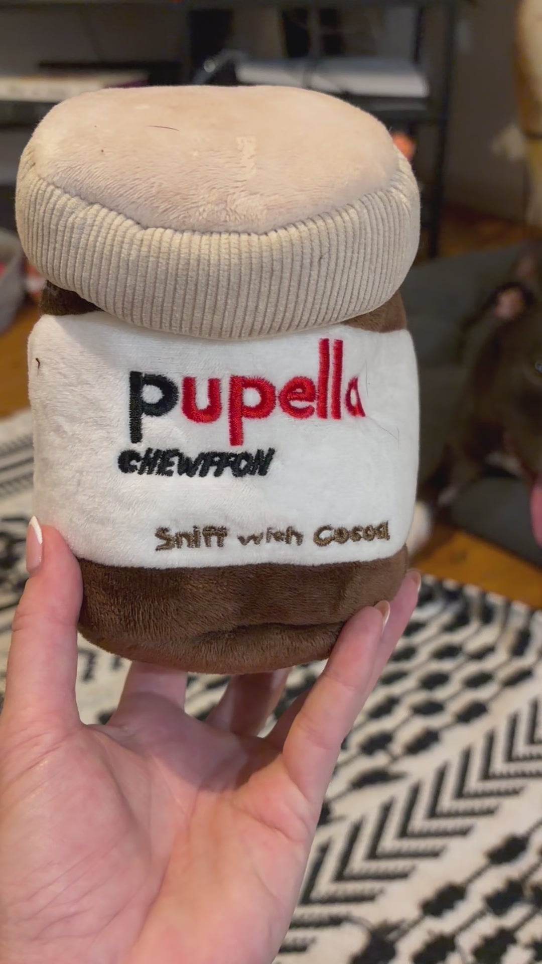 Pupella Jar Snuffle Enrichment Dog Toy